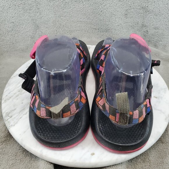 Chaco Shoes Girls Size 6 Pink Synthetic Z/1 Eco Tread Sandals - Picture 5 of 11